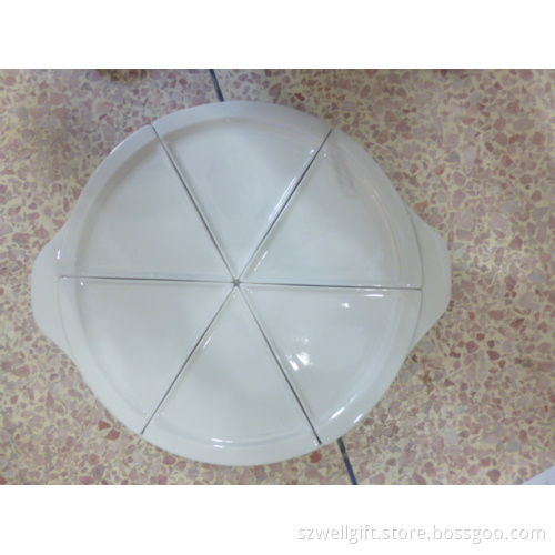 Pizza Serving Set, Pizza Plate, Pizza Holder